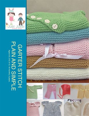 Garter stitch plain and simple