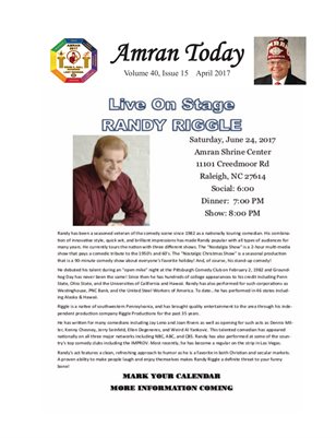 Amran Shriners - Amran Today 2017 Apr