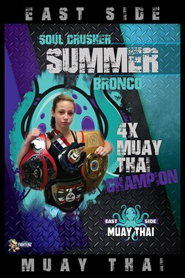 Summer Bronco East Side Themed - Poster