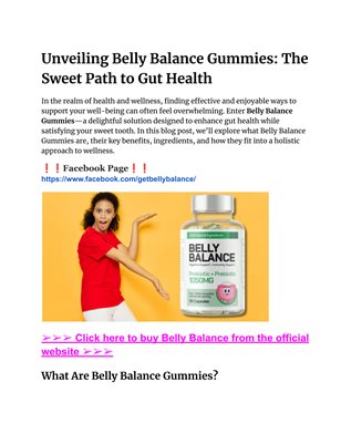 Belly Balance Australia