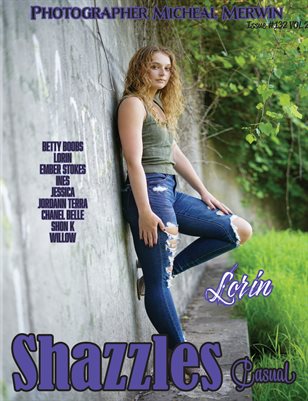 Shazzles Nov. Casual Issue #132. VOL 2 Cover Model Lorin