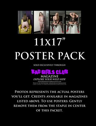 Kelli Ray - Busty Blonde Plus Size Babe Flirts and Teases With You Poster Pack