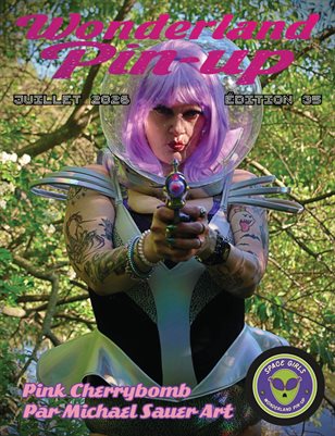 Wonderland Pin-up Juillet 2026 édition 35 Pink Cherrybomb en couverture