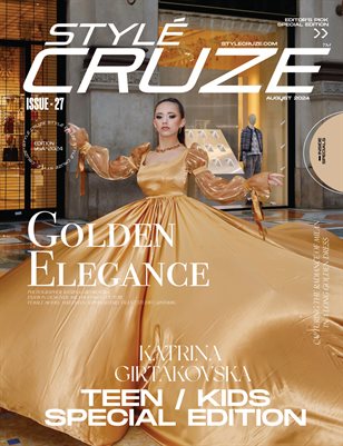 AUGUST 2024 Issue (Issue-27)| STYLÉCRUZE USA Magazine