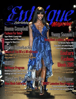 Entrigue Magazine April 2015 (Naomi Campbell)