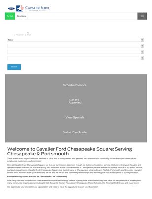 Ford Trucks in Chesapeake