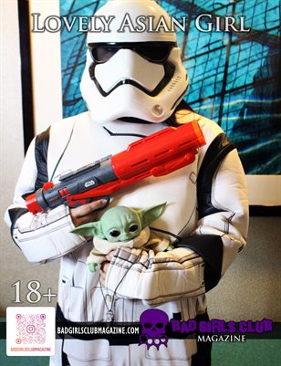 Lovely Asian Girl - Busty Sexy Asian Babe Lives Your Fantasy as a Sexy Stormtrooper Before Getting Naked Nude for You