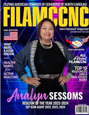 Analyn Sessoms of the cover of FILAMCCNC
