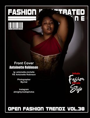 Fashion Illustrated Magazine Open Fashion Trendz Vol. 38