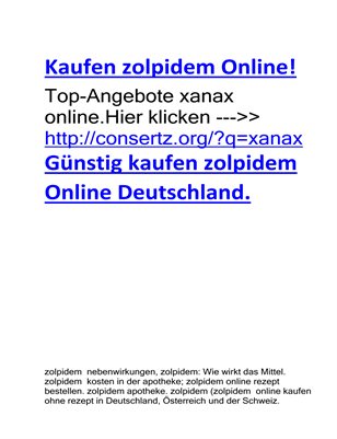 Xanax online rezept