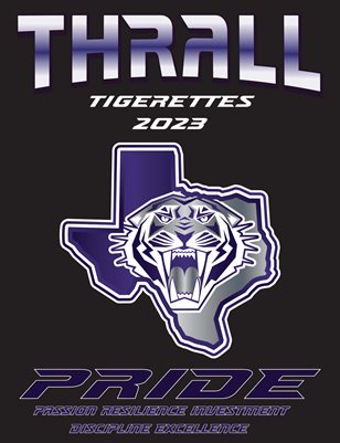 Thrall Tigerette Basketball Media Guide