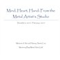 Mind, Heart, Hand:From the Metal Artist's Studio