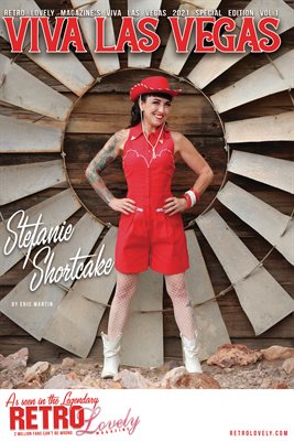 Viva Las Vegas 2021 Special Edition Volume 1 Stefanie Shortcake Cover Poster
