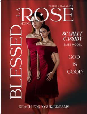 La Rose Modéle Fashion Magazine Blessed alternate cover