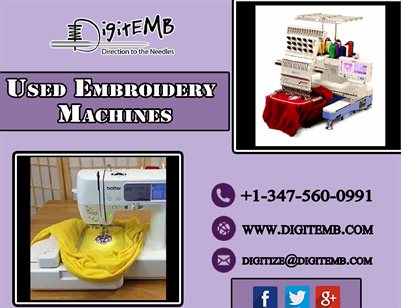 Use Embroidery Machines