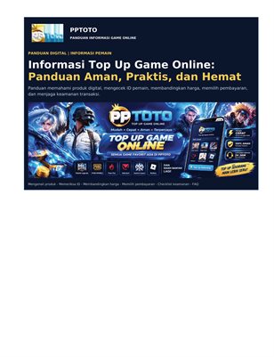 top up game PPTOTO