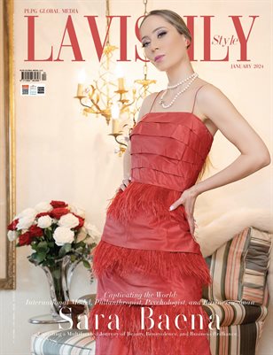 LAVISHLY STYLE MAGAZINE - SARA BAENA - PLPG GLOBAL MEDIA - JAN 2024