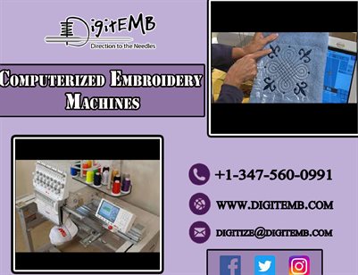 Computerized Embroidery Machines