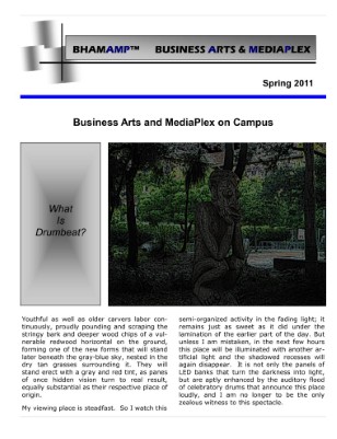 Business arts on campus