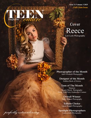 Teen Couture Magazine November Fall Glam Issue 11 Volume 3 2025