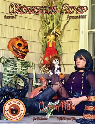 Wonderland Pin-up Octobre 2024 édition 5 Queen Nala en couverture