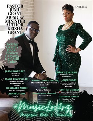 #MusicLov3rz Magazine April 2024