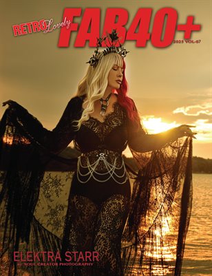 2025 Retro Lovely Fab40+ VOL-07 Elektra Starr Cover