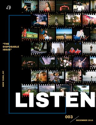 Listen Mag 003 "THE DISPOSABLE ISSUE" 