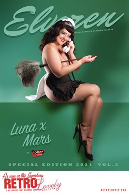 Elvgren Tribute Vol.3 Luna x Mars Cover Poster