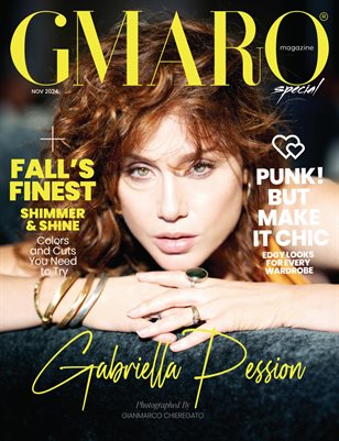 GMARO Magazine Celebrity Edition Vol.58 November 2024