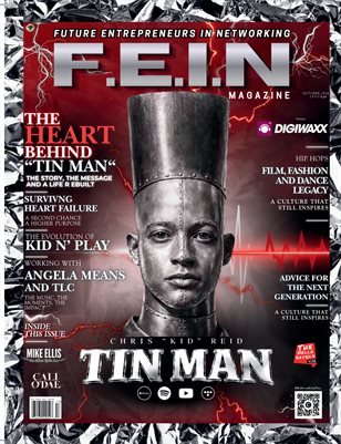 F.E.I.N Magazine Issue #6 - Cover : Christopher "KID" Reid