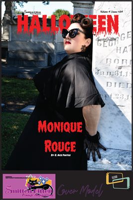 Smitten Kitten Pinup Magazine Monique Rouge Volume 4 Issue 34 COVER POSTER
