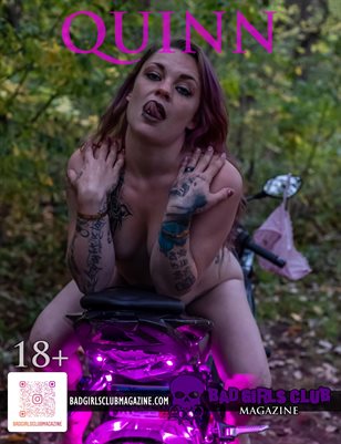 Quinn - Purple Hair Busty Naughty Babe Returns to Unleash Her Wild Side... All Over Your Bike