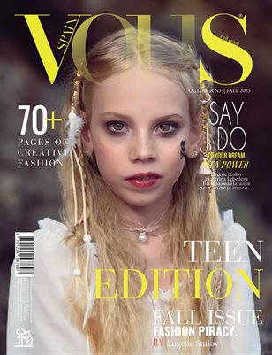 VOUS Magazine | The October Teen Edition | Vol.3 | 2025