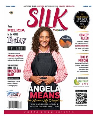 SILK Magaxine Issue #5 : Angela Means (cover)
