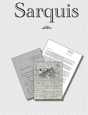 Sarquis: Letters