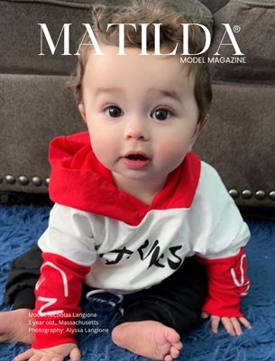 Matilda Model Magazine Cover Nicholas Langione