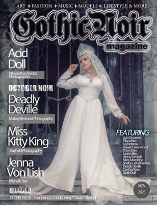 GOTHIC NOIR ACID DOLL COVER 