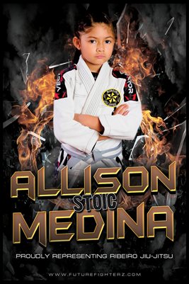 Allison Medina Fire Poster