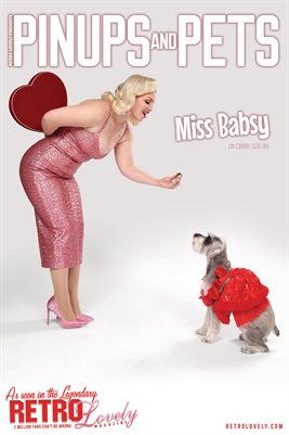 2025, Retro Lovely, Pinup and Pets, VOL-02, Miss Babsy, Cover, Poster