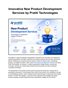 Innovative New Product Development Services by Pratiti Technologies  