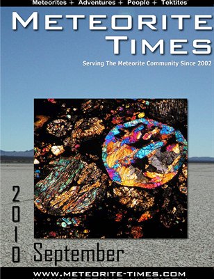Meteorite Times Magazine - September 2010