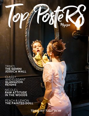  TOP POSTERS MAGAZINE - FEBRUARY, FASHION (Vol 200)