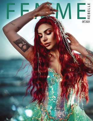 Femme Rebelle Magazine October 2025 - REGULAR ISSUE - Temira Decay Cover