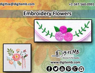Embroidery Flowers