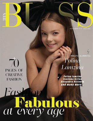BLISS Magazine | The November Teen Edition | Vol.12 | 2024