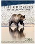 The Grizzlies of Yellowstone Calendar 2016