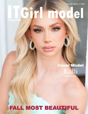 It Girl Model Magazine Fall Most Beautiful Issue 10 Volume 11 2024