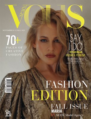 VOUS Magazine | The November Fashion Edition | Vol.5 | 2025