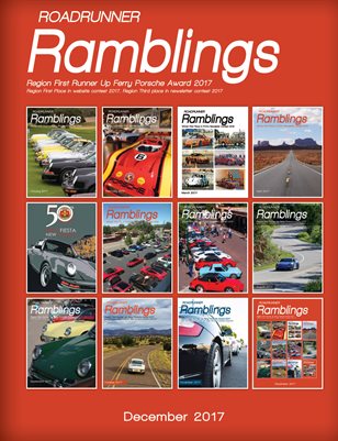 Roadrunner Ramblings, December 2017